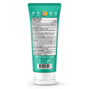 Badger Diaper Cream, 99% Organic Diaper Rash Cream For Baby, Zinc Oxide Ointment W/Soothing Calendula Cream For Sensitive Baby S