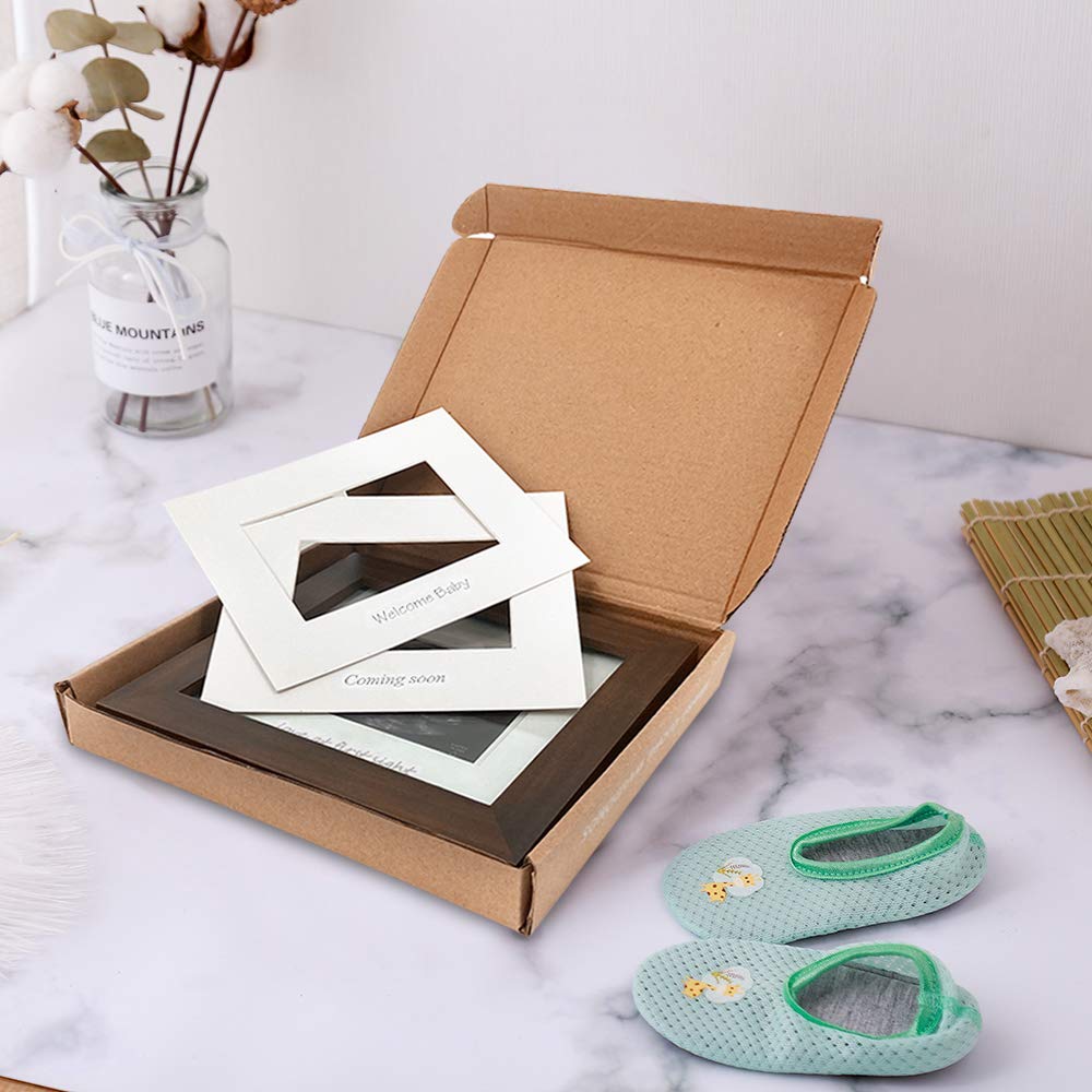 Baby Sonogram Photo Frame - 1St Ultrasound Picture Frame - Idea Gift For Expecting Parents,Baby Shower, Gender Reveal Party,Baby