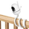 Okemeeo 17.5 Inch Crib Mount For Hellobaby Monitor Hb66/Hb65/Hb248/Anmeate Sm935E, Adjustable Baby Camera Mount No Drill For Pol