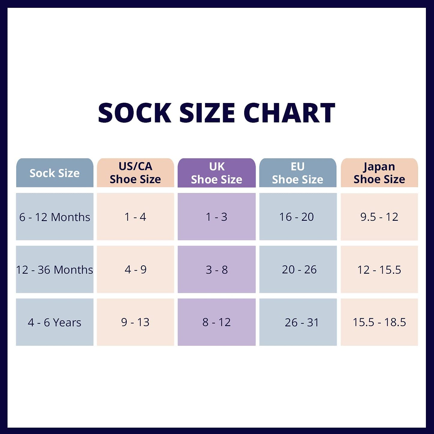 La Active Toddler Knee High Socks - 5 Pairs Of Soft, Non-Slip Long Socks For Boys And Girls - Stripes Multicolor - 7-9 Years