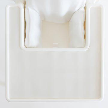 Yeah Baby Goods Placemats Compatible W/Antilop High Chair (Coconut Cream) - Slip-Resistant & Food-Grade Silicone High Chair Mat