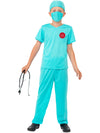 Smiffys Surgeon Child Costume, Medium Blue