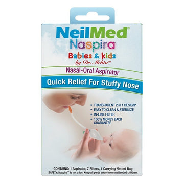 Neilmed Naspira Oral Suction Aspirator Kit (3 Pack)