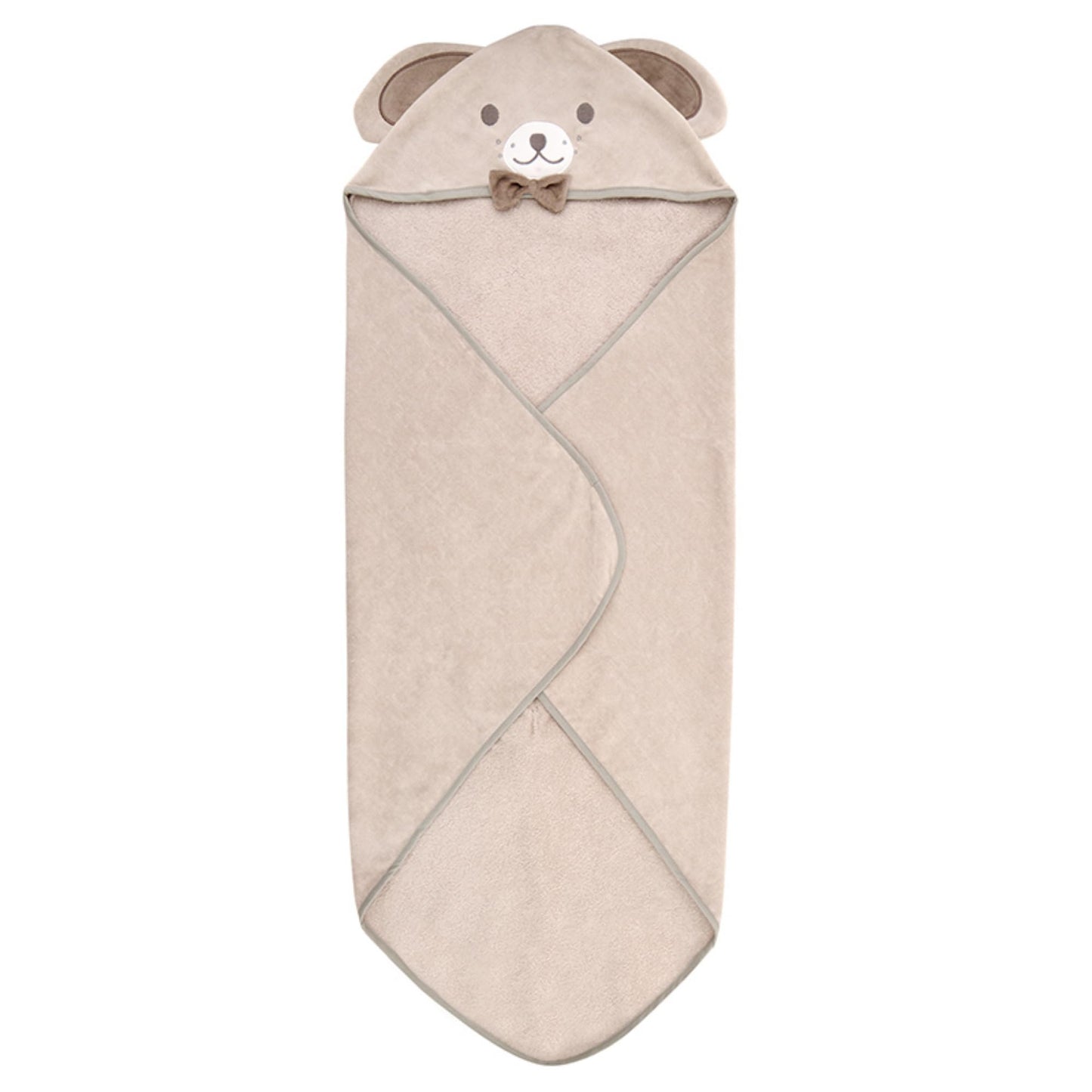 Stephan Baby Hooded Towel - 100% Cotton with Fun Animal Design for Infants and Toddlers, 31 Square, Puppy
