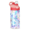 Butterfly Girls Water Bottle With Straw And Carry Handle Rainbow Cute Animals Vacuum Insulated Stainless Steel Bottles Leak-Proo