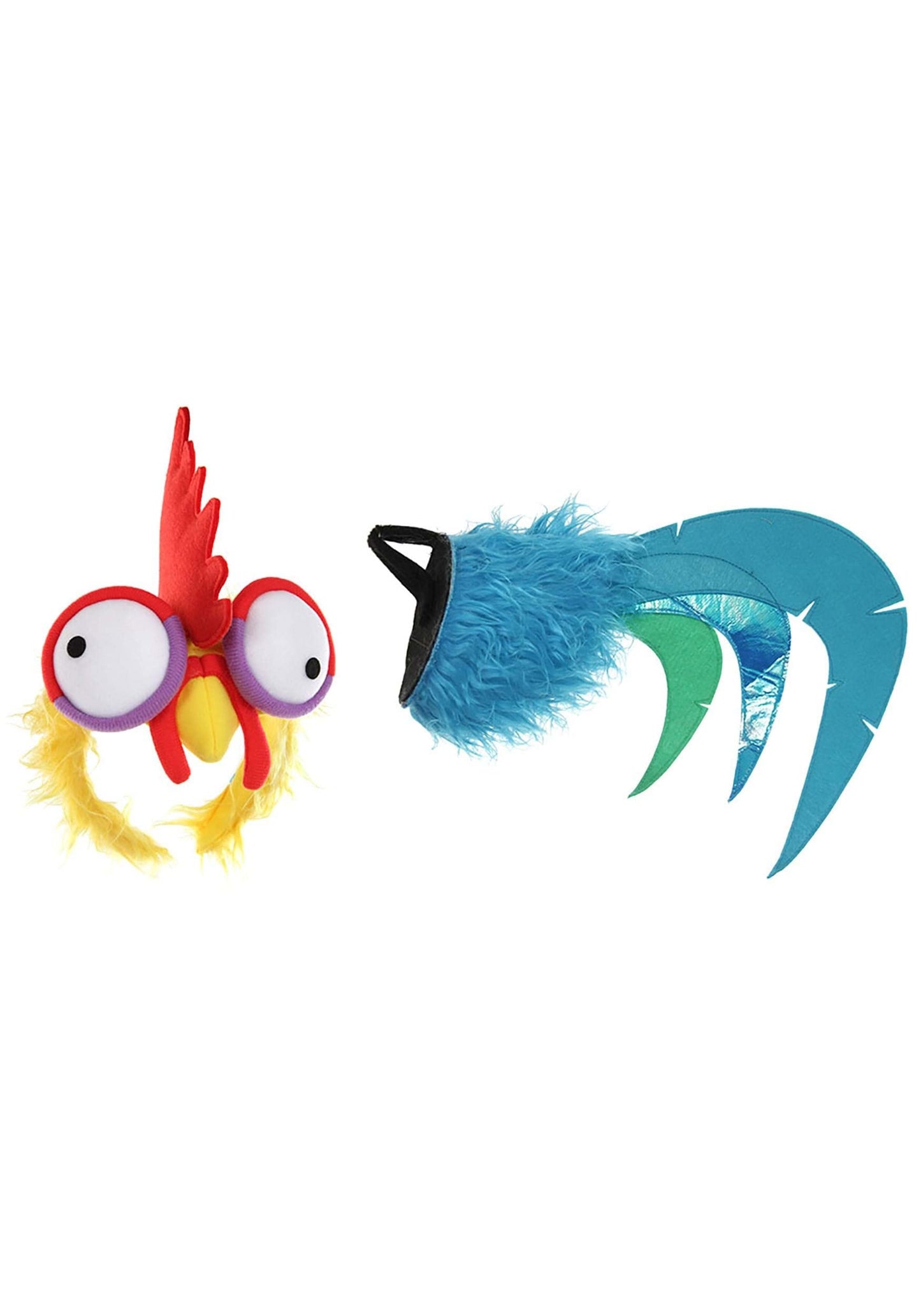 Elope Disney Moana Hei Hei Headband & Tail Rooster Costume Accessory Kit For Kids And Adults Standard