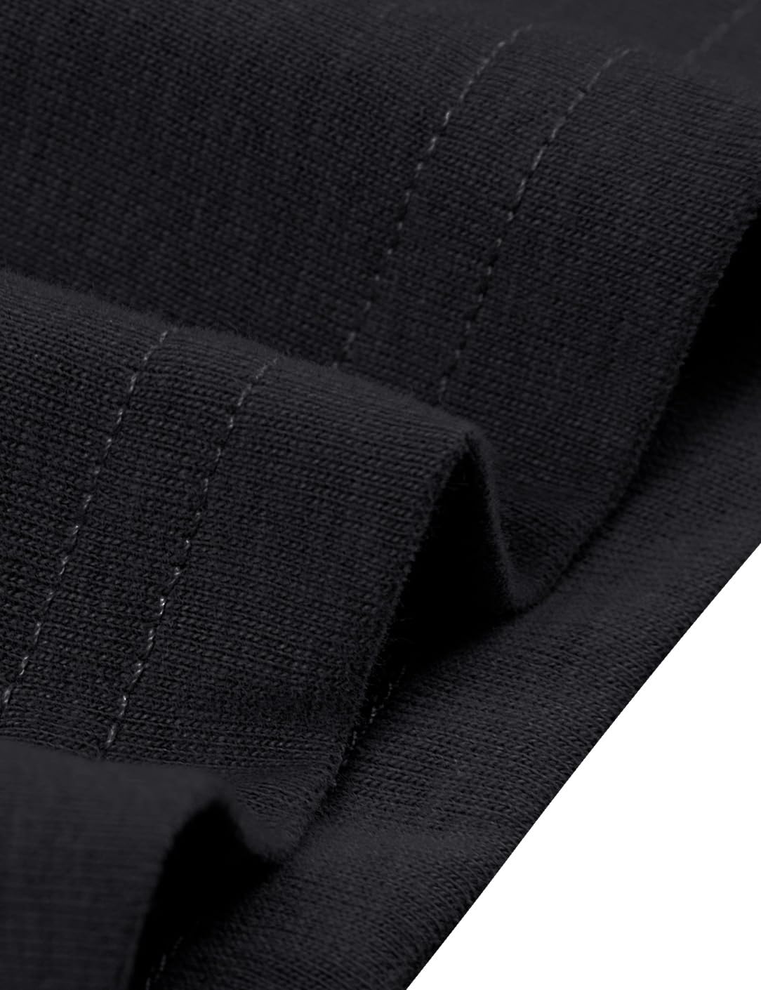 Cosland Kids Plain Tshirts Boys Short Sleeve Shirt, Black, X-Small