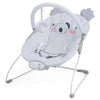 HONEY JOY Baby Bouncer, Portable Infant Newborn Rocker & Stationary Seat w/Soothing Vibrations, Removable Bar, Music, Safety Har
