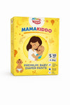 Mamakiddo Complete Skin Comfort Pants, Deep Sleep Diapers|, Soft Gentle Fit |Deep Absorbent Crisscross Lotion With Vitamin E & L