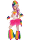 Rainbow Unicorn Tutu Costume, Large