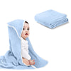 Arnzion Baby Hooded Towels For Babies And Toddlers, Muslin Baby Bath Towel Soft And Absorbency For Boys (Blue 1 Pack)