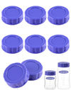 Xunicute Baby Bottle Caps Compatible With Lansinoh Bottles, Travel And Storage Bottle Lids Replacement, 8 Count, Purple
