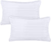 Utopia Bedding Youth Pillow (White, 2 Pack), 16X22 Kids Pillow For Sleeping, Soft And Breathable Cotton Blend Shell, Polyester F