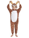 Anbota Funny Kids Deer Onesie Pajamas Reindeer Costume Girls Boys Halloween Christmas Party Cosplay, Deer, 140