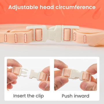 Funupup Kids Shower Cap, 2 Pack Adjustable Toddler Hair Washing Bathing Cap Shield Visor Shampoo Cap Protect Baby Eyes (Crown, P