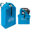Reperkid Large Stroller Bag For Airplane Travel, Blue, 47' H X 24' W X 15' D, Fits Most Large, Single, Double, Jogging Stroll