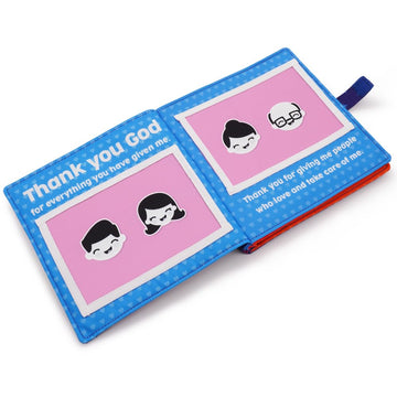 My First Prayer Book | Personalized Prayer Photo Book Album For Newborn, Infant, Baby Toddler, Godchild, Birthday, Baptism, Chri