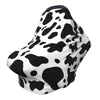 Cow Print Baby Stuff Car Seat Covers Baby Multi-Use Car Seat Canopy Carrier Cover, Breathable Breastfeeding Cover Boys & Girls