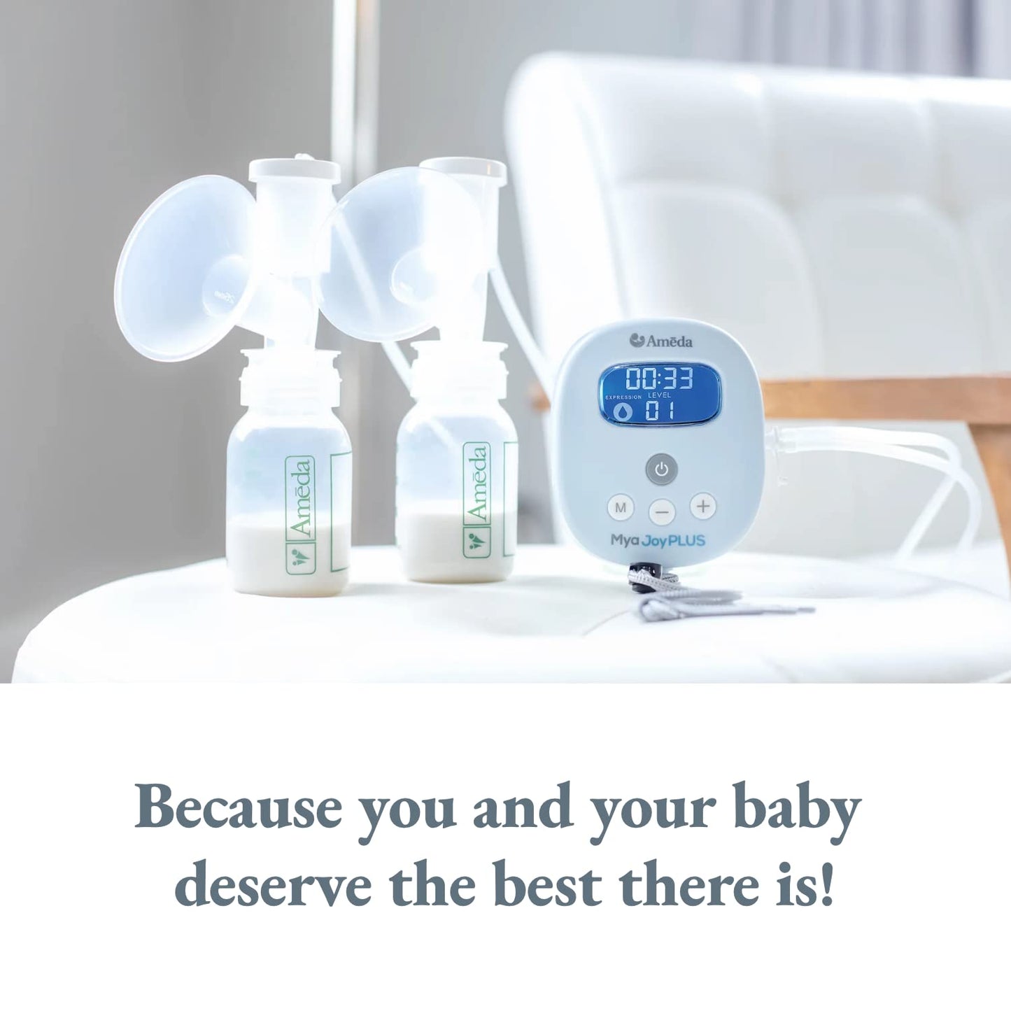 Ameda Hygienikit Universal Milk Collection System | Hands Free Breast Pump Accessories | (New & Improved) | Breastfeeding Suppli