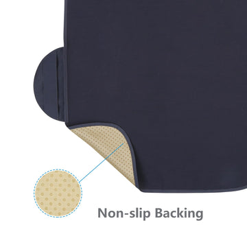 Womumon Extra Large Booster Chair Cover, Dining Chair Seat Protector Cover For Booster Seat, Non-Slip Backing, Waterproof, Oil-P