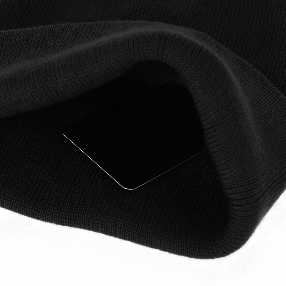 Withmoons Infant Baby Plain Winter Beanie Hat Toddler Skull Cap Ccj875 (Black)