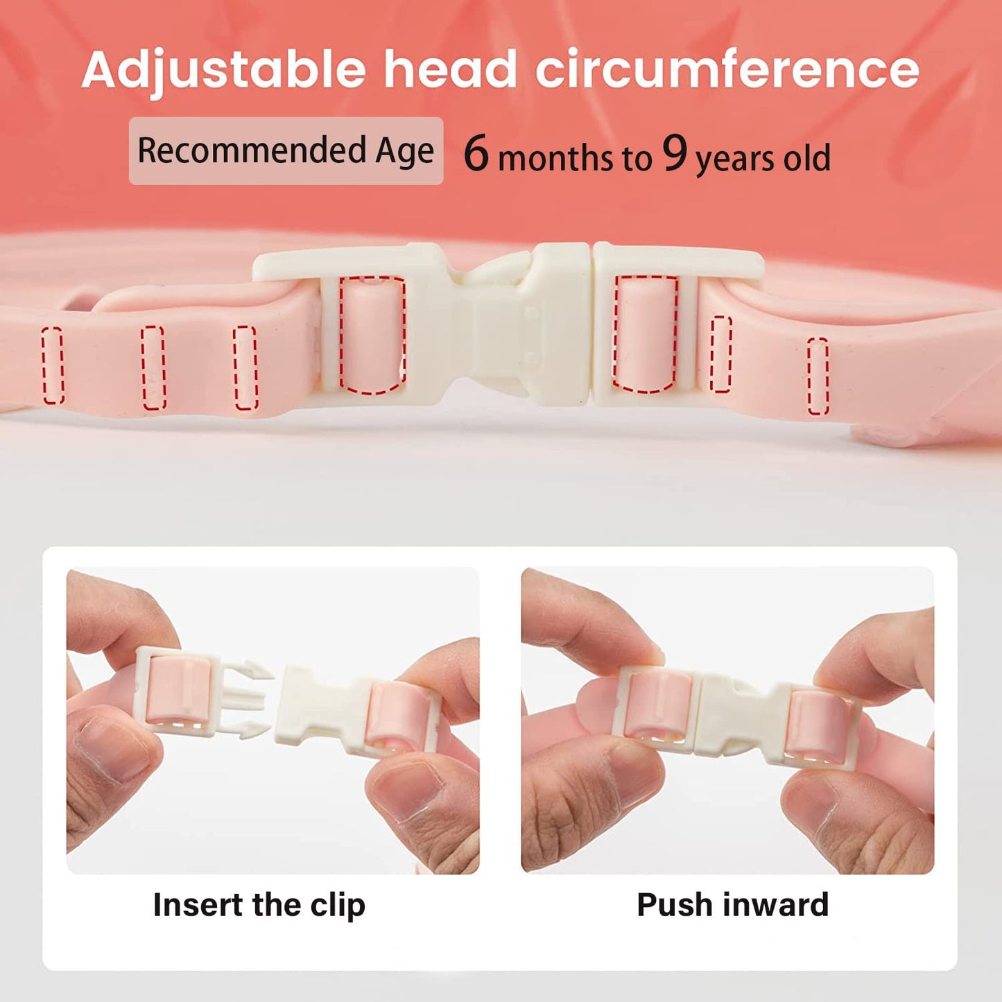 Baby Shower Cap Shield, Baby Bath Set Shower Cap/Water Cup/Massage Brush,Visor Hat For Eye And Ear Protection For 0-9 Years Old