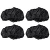 4Pcs/Set Baby Carriage Dust Cover Stroller Wheel Black Accessories for Child Kid Baby(S)