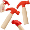 Zhanmai 2 Pcs Toy Foam Hammer, Simulation Hammers, Christmas Stocking Stuffers to Release Anxiety, Classroom Educational Toy for
