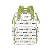 Personalized Buffalo Diaper Bag for Women, Custom Name Nursing Mommy Daypack, Diaper Bag for Baby Girl Boy, New Mom Gifts