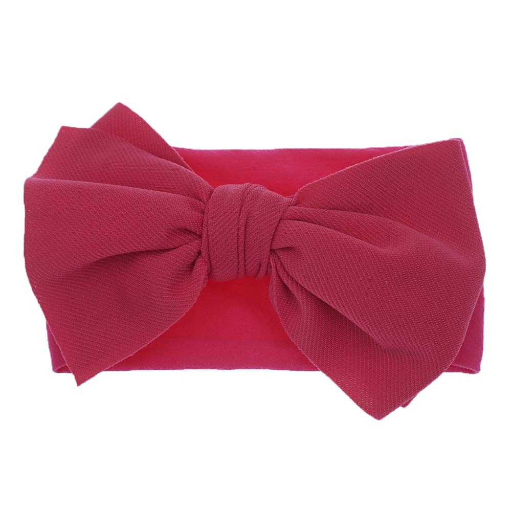 Kidocheese Baby Girl Bows Nylon Headbands With Bows Hair Bow Handmade Hairbands Elastics Hair Accessories For Newborn Infant Tod