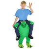 Morph Morphsuits Alien Piggyback Kids Costume, One Size (Mckpbal)