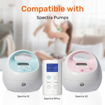 Frussonia 8Pcs Duckbill Valves Compatible With Spectra S1/S2/9 Plus Breast Pump,Not Original Spectra Replacement Pump Parts,Repl