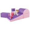 Costzon 5 Pieces Climbing Toys For Toddlers, Soft Foam Block Play Structures Infants Climbers For Child Development, Waterproof