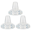 Sippy Cup Nipples For Mam Baby Bottles, Soft 100% Silicone Sippy Spout Nipples, 6M+, Variable Flow, 3 Count