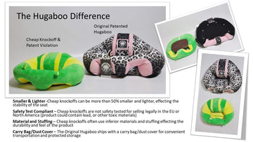 The Original Hugaboo Infant Sitting Chair - Cotton Candy