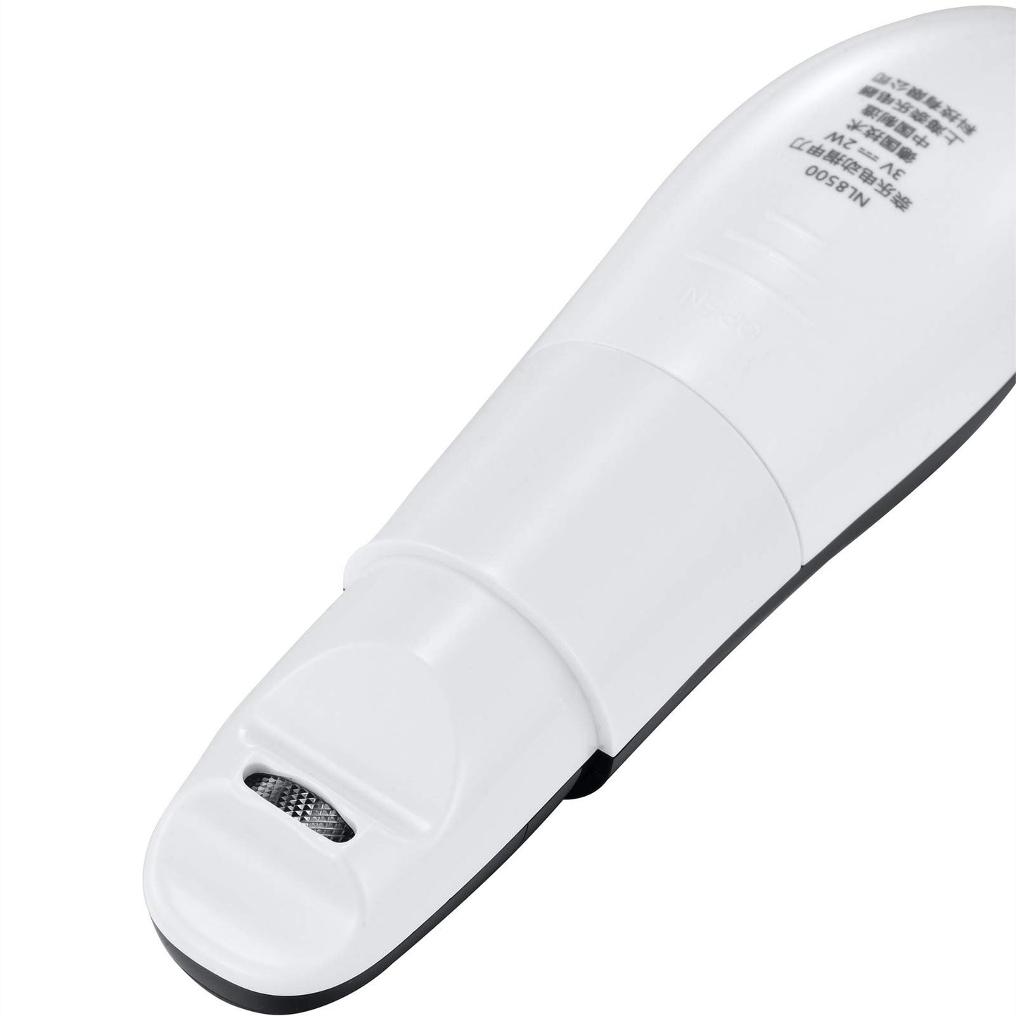 Electric Nail Grinding Machine Black And White Stainless Steel Nail Cut Toenail Clipper Cutter Metal Case For 12+ Years Adults N