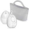Haakaa Wearable Silicone Breast Pump With Steriliser Bag, 2-In-1 Hands-Free Passive Breast Milk Catcher For Nursing Mom, Breastf