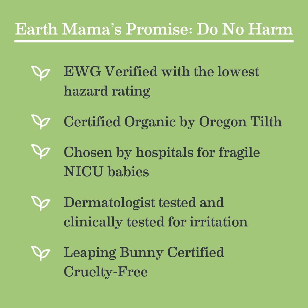 Earth Mama Organic Diaper Balm Multipurpose Baby Ointment | Ewg Verified, Petroleum & Fragrance-Free With Calendula For Sensitiv