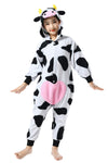 Canasour Unisex Anime Halloween Kids Cow Onesie For 8-10 Years Girls Boys One Piece Christmas Costume Printed Party Cosplay Pyja