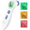 Forehead Thermometer For Adults And Kids, Digital Infrared Thermometer For Baby, Infants And Toddlers, Touchless Thermometer Wit