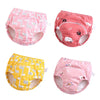 U0U Baby Girls'4 Pack Cotton Training Pants Toddler Potty Training Underwear For Boys And Girls Pink 4T