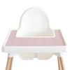 Yeah Baby Goods Placemats Compatible W/Antilop High Chair (Dusty Rose) - Slip-Resistant & Food-Grade Silicone High Chair Mat - E