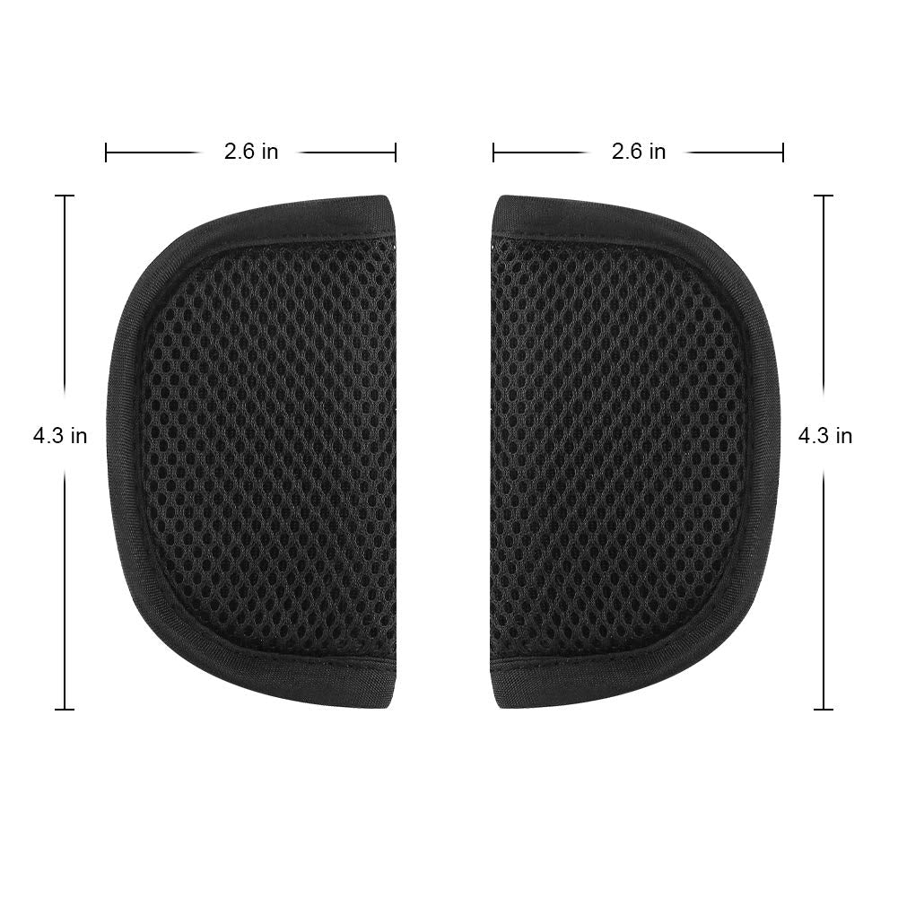 Accmor Car Seat Straps Shoulder Pads For Baby Kids, Soft Car Seat Strap Covers, Seat Belt Covers For Car Seats, Pushchair, Strol