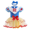 Myrisam Snow White Princess Costumes For Baby Girls Birthday Romper Tutu Dress W/Headband Halloween Outfits