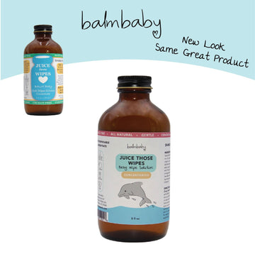 Balm Baby Juice Those Wipes All Natural Cloth Wipe Concentrated Solution - Make Your Own Cloth Or Disposable - For Baby, Kids, A