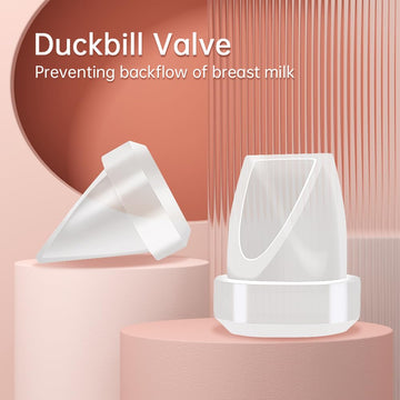8Pcs Duckbill Valves Compatible With Momcozy M5, Replacement Duckbill Pump Parts Accessories For M5 / V1/ V2 Pumps, Made By Tbuy