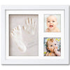 Little Hippo Baby Footprint Kit & Keepsake | Baby Handprint Kit | Baby Hand and Footprint Kit (Alpine White, Standard)