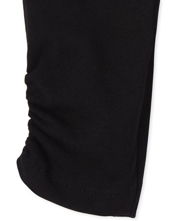 The Children'S Place Baby 2 Pack And Toddler Girls Leggings, White/Black, 18-24 Months