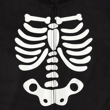 The Children'S Place Baby Kids One Piece Family Matching, Holiday Pajama Sets, Fleece, Halloween Skeleton, Medium