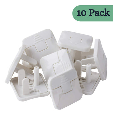 Bates- Outlet Covers Child Proof, 10 Pack, 3 Prong Outlet Covers, Baby Proof Outlet Covers, Baby Outlet Covers, Child Proof Outl